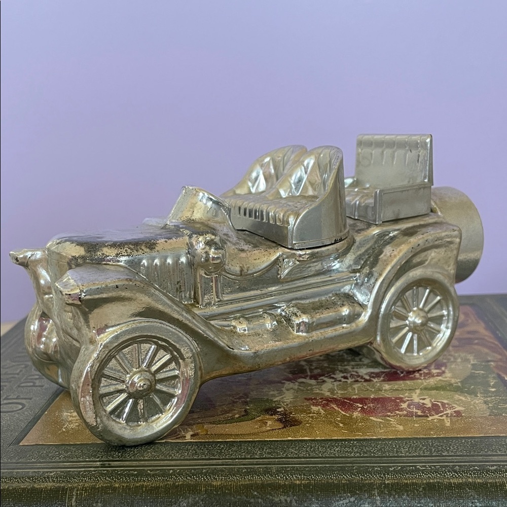 Vintage Silver Car Avon collectible
